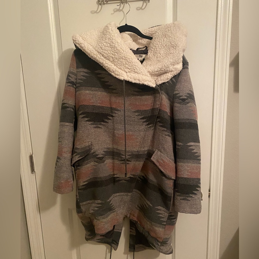 Aeropostale (Tokyo Darling) Aztec Overcoat Size S